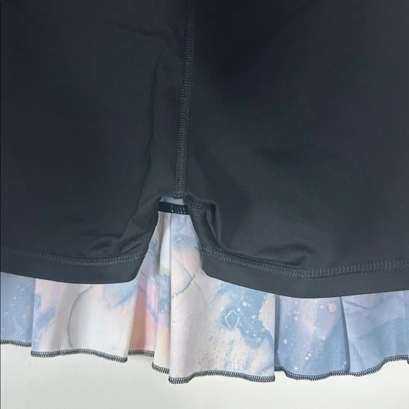 Sofibella Abstract UV Colors Cosmos 14” Tennis pickleball Skort Skirt Small - Picture 4 of 8